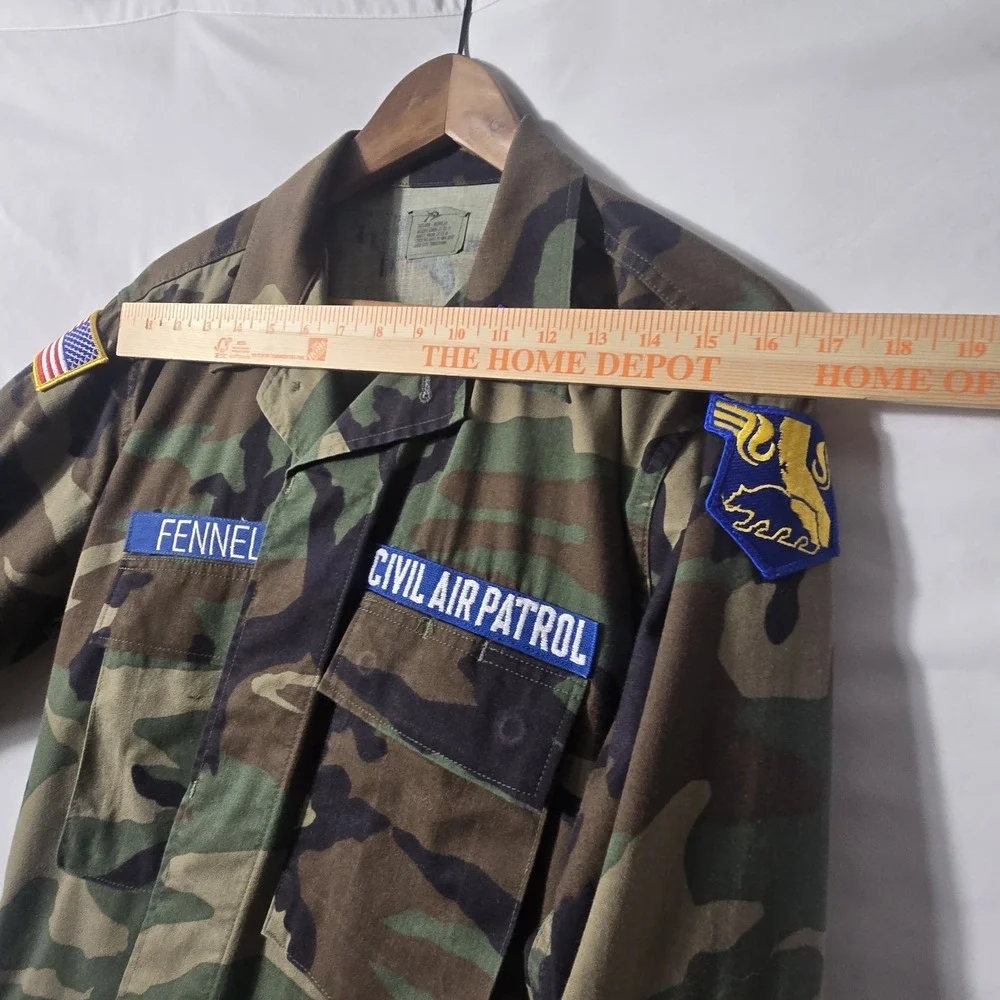 Civil Air Patrol California  Woodland Combat Coat Medium Nato Size 7080/9404